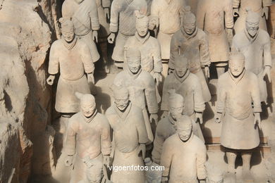 Museo Guerreros Terracota. Fosa 1. 