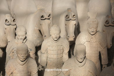 Museo Guerreros Terracota. Fosa 1. 