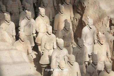 Museo Guerreros Terracota. Fosa 1. 