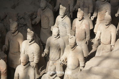 Museo Guerreros Terracota. Fosa 1. 