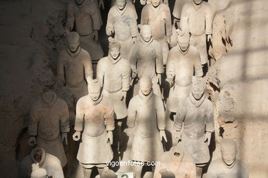 Museo Guerreros Terracota. Fosa 1. 