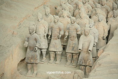 Museu Guerreiros Terracota. Fosa 1 . 