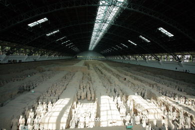 Terracotta Warriors Museum. Pit 1.