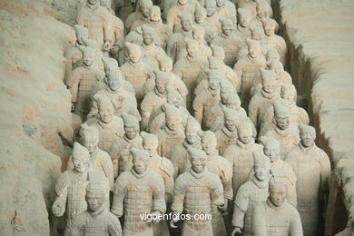 Museu Guerreiros Terracota. Fosa 1 . 