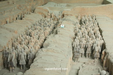 Museo Guerreros Terracota. Fosa 1. 