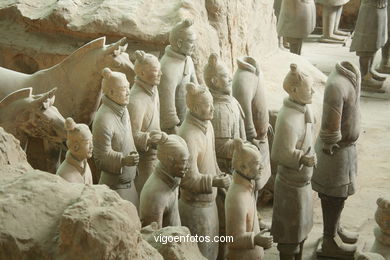 Museo Guerreros Terracota. Fosa 1. 