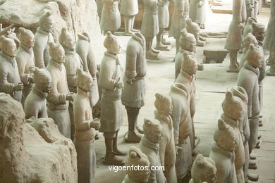 Terracotta Warriors Museum. Pit 1. 