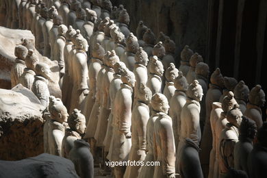 Terracotta Warriors Museum. Pit 1. 