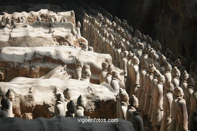 Museo Guerreros Terracota. Fosa 1. 