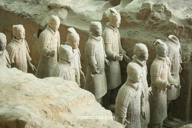 Terracotta Warriors Museum. Pit 1. 