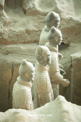 Museo Guerreros Terracota. Fosa 1. 