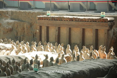 Museu Guerreiros Terracota. Fosa 1 . 