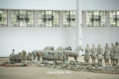 Museu Guerreiros Terracota. Fosa 1 . 