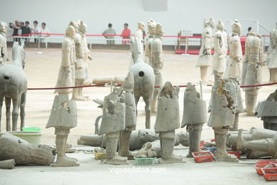 Museu Guerreiros Terracota. Fosa 1 . 