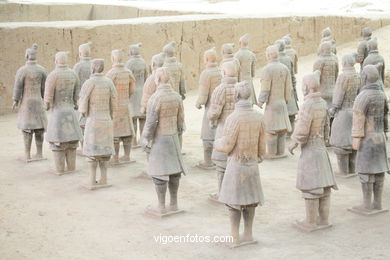 Museo Guerreros Terracota. Fosa 1. 