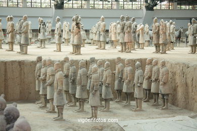 Museo Guerreros Terracota. Fosa 1. 