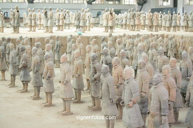 Terracotta Warriors Museum. Pit 1. 