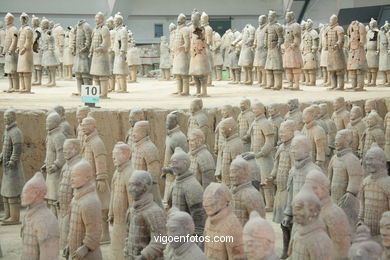 Museo Guerreros Terracota. Fosa 1. 