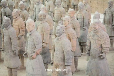 Museo Guerreros Terracota. Fosa 1. 