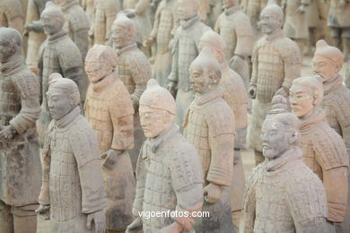 Museo Guerreros Terracota. Fosa 1. 