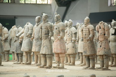 Museo Guerreros Terracota. Fosa 1. 