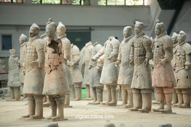 Museo Guerreros Terracota. Fosa 1. 