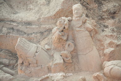 Museu Guerreiros Terracota. Fosa 1 . 