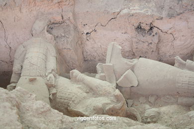 Museo Guerreros Terracota. Fosa 1. 