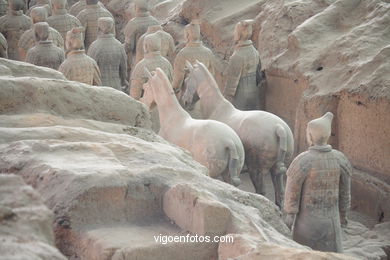 Museu Guerreiros Terracota. Fosa 1 . 