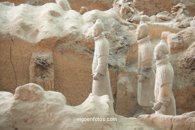 Museo Guerreros Terracota. Fosa 1. 