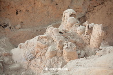 Museo Guerreros Terracota. Fosa 1. 