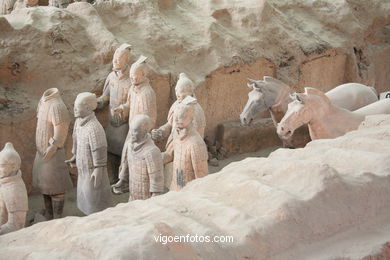 Terracotta Warriors Museum. Pit 1. 