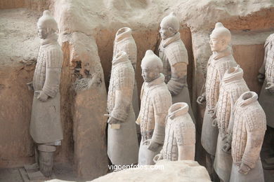 Museo Guerreros Terracota. Fosa 1. 