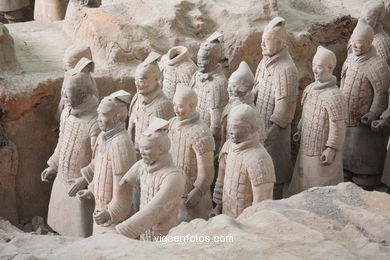 Museu Guerreiros Terracota. Fosa 1 . 