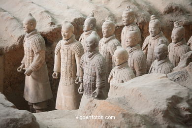 Museu Guerreiros Terracota. Fosa 1 . 