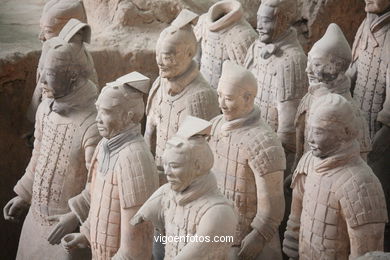 Museo Guerreros Terracota. Fosa 1. 