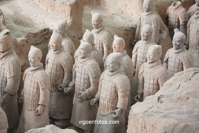 Museo Guerreros Terracota. Fosa 1. 