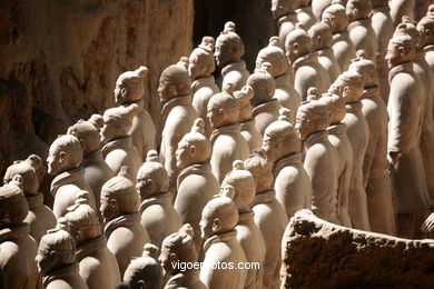 Museo Guerreros Terracota. Fosa 1. 