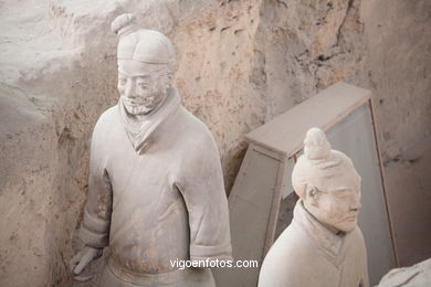 Museo Guerreros Terracota. Fosa 1. 