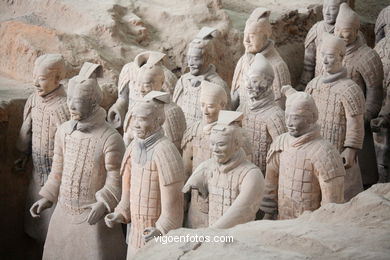 Terracotta Warriors Museum. Pit 1. 