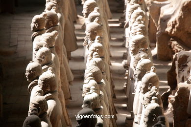 Museu Guerreiros Terracota. Fosa 1 . 