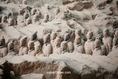 Museo Guerreros Terracota. Fosa 1. 