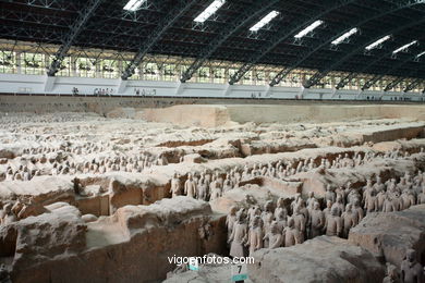 Terracotta Warriors Museum. Pit 1.