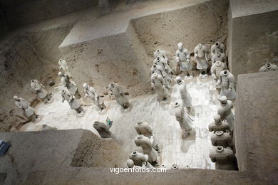 Museo Guerreros Terracota. Fosa 3. 