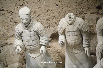 Terracotta Warriors Museum. Pit 3. 