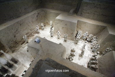 Museu Guerreiros Terracota. Fosa 3 . 