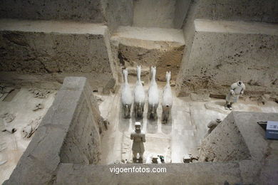 Museo Guerreros Terracota. Fosa 3. 