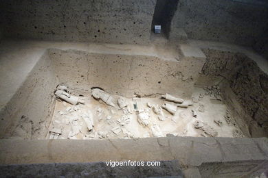 Museo Guerreros Terracota. Fosa 3. 