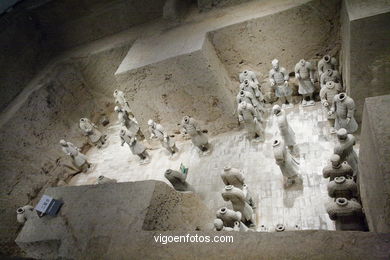 Terracotta Warriors Museum. Pit 3. 