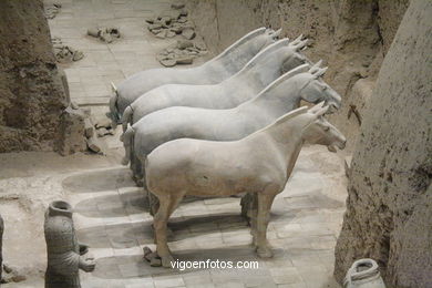 Terracotta Warriors Museum. Pit 3.